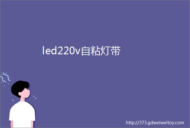 led220v自粘灯带